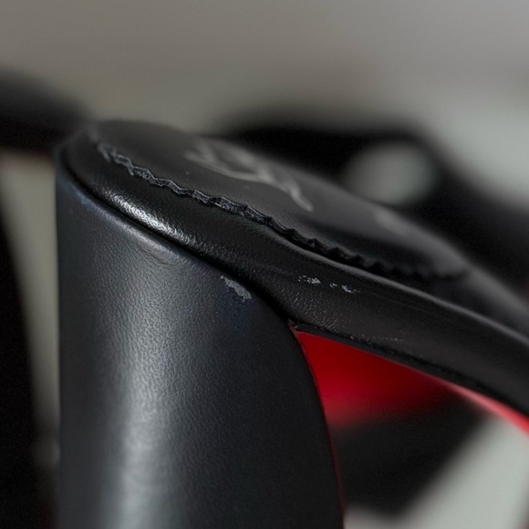 New CHRISTIAN LOUBOUTIN Jane leather mules 39.5 $885 - Picture 16 of 16